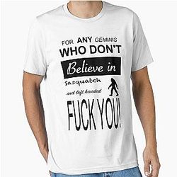 Brittany Borski for Any Geminis Who Don't Believe in Sasquatch Essential T-Shirt