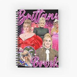 vintage Brittany broski notebook
