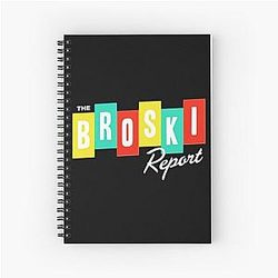 Brittany Broski Report Spiral Notebook
