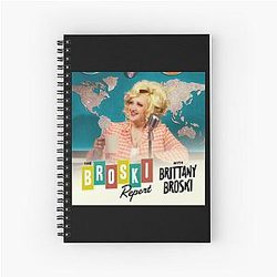 Brittany Broski Report Spiral Notebook