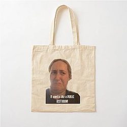 It smells like a public restroom Tory Kombucha girl Brittany Broski Cotton Tote Bag