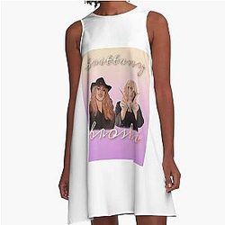 Brittany Broski A-Line Dress