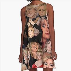 Brittany Broski Photo A-Line Dress