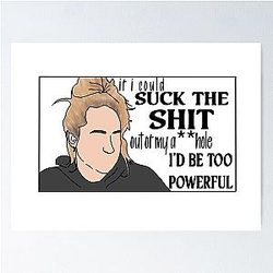 Brittany Broski Suck the Sh*t Poster