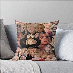 Brittany Broski Throw Pillow