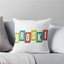 Brittany Broski Throw Pillow
