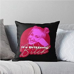 It's Brittany - Brittany Broski Throw Pillow