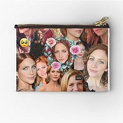 Brittany Snow Collage Pouch