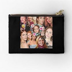 Mens Favorite Brittany Snow Music Retro Zipper Pouch