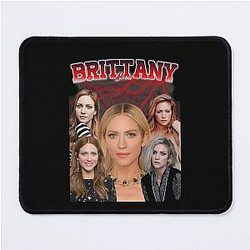 Brittany Snow Retro Style Mouse Pad
