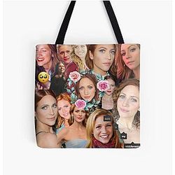 Brittany Snow Collage Tote Bag