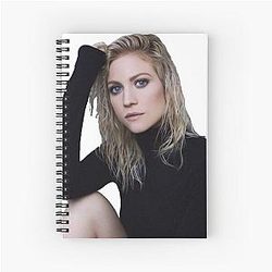 Brittany Snow photoshoot Spiral Notebook
