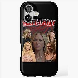 Brittany Snow Retro Style iPhone Tough Case