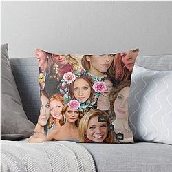 Brittany Snow Throw Pillow