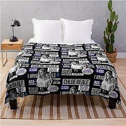 Chloe Beale - Pitch Perfect - Brittany Snow Throw Blanket