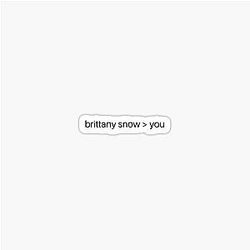 Brittany Snow Sticker