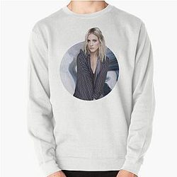 Brittany Snow Navy Circle Pullover Sweatshirt