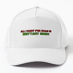 All I Want for Christmas is a Brittany Snow Baseball Cap