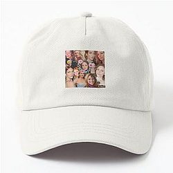 Mens My Favorite Collage Brittany Snow Music Dad Hat
