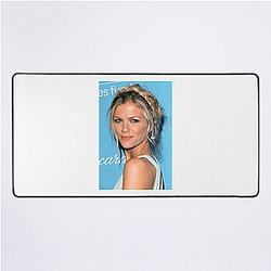 Silver Screen Glow Brooklyn Decker Mouse Pads