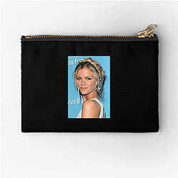 Silver Screen Glow Brooklyn Decker Zipper Pouches