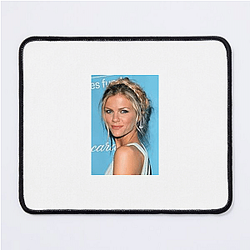 Silver Screen Glow Brooklyn Decker Mouse Pads