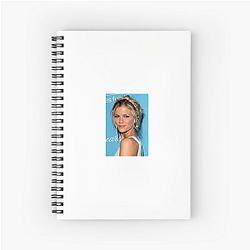 Silver Screen Glow Brooklyn Decker Notebook