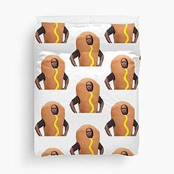 Brooklyn Nine Nine Hot Dog Holt Duvet Cover