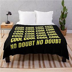 Cool Cool Cool No Doubt No Doubt B99 Brooklyn Nine Nine Throw Blanket
