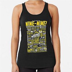 Brooklyn Nine Nine T-ShirtWise Words of the Nine-Nine Racerback Tank Top