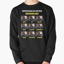 Expressions Of Raymond Holt - Brooklyn Nine Nine Pullover Sweatshirt
