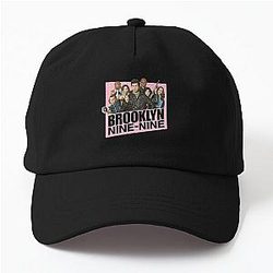 Brooklyn nine nine pink logo Dad Hat