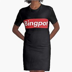 BingPot Brooklyn Nine Nine B99 Graphic T-Shirt Dress