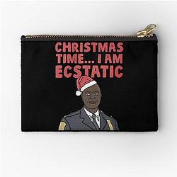 Captain Holt Christmas Brooklyn Nine Nine Quote Zipper Pouch