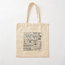 Brooklyn Nine Nine Memorable Quotes Cotton Tote Bag