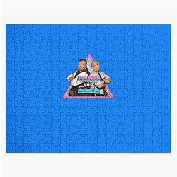 Brooklyn Nine Nine Hitchcock And Scully Retro Vintage 80&x27 Inspired Brooklyn Nine Nine Design b Jigsaw Puzzle