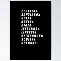 BROOKLYN NINE NINE -  Poster