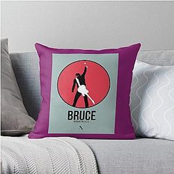 bruce springsteen naxart studio	 Throw Pillow RB1608