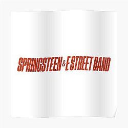 Bruce Springsteen and the E Street Poster RB1608