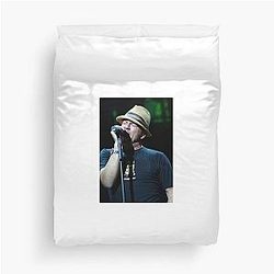 Bruce Willis and the Accelerators Photograph Duvet Cover