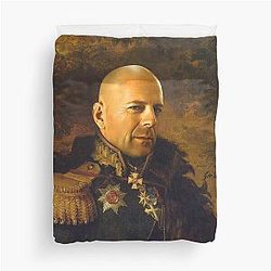 Bruce Willis Duvet Cover