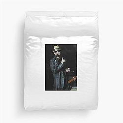 Bruce Willis and the Accelerators Photograph Duvet Cover