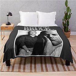 Bruce Willis Throw Blanket