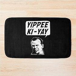Bruce Willis Yippee Ki-Yay Bath Mat