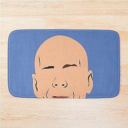 Bruce Willis bath mat