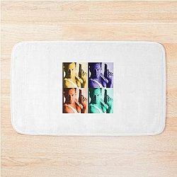 Bruce Willis Warhol Bath Mat
