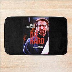 Die Hard Movie with a Vengeance Bruce Willis Alan Rickman Trending Now Bath Mat