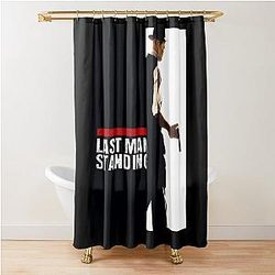 Bruce Willis Fan Art Shower Curtain