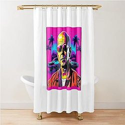 80s Bruce Willis Shower Curtain