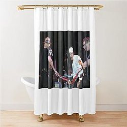 Bruce Willis Photograph Shower Curtain